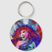 Ruimte Vampier Sleutelhanger (Voorkant)