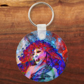 Ruimte Vampier Sleutelhanger (Voorkant)