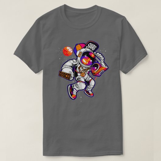 Ruimte van 80 seconden t-shirt (Design voorkant)