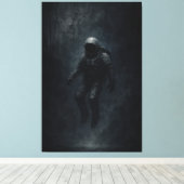 ruimte van de dood canvas afdruk (Insitu (Houten vloer))