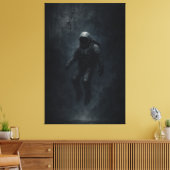 ruimte van de dood canvas afdruk (Insitu (Woonkamer))