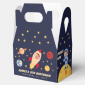 Ruimte Verjaardag Planeten Sterren Astronaut Jonge Bedankdoosjes (Geopend)