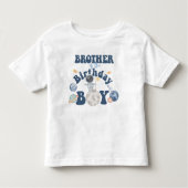 Ruimte Verjaardag T-shirt-Broer van de verjaardag  Kinder Shirts (Voorkant)