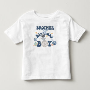 Ruimte Verjaardag T-shirt-Broer van de verjaardag  Kinder Shirts