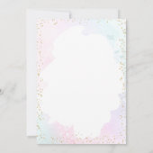 Ruimte Verjaardagsfeest Tweede reis rond de zon Kaart (Achterkant)