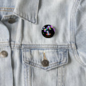 Ruimte Verjaardagsfeestje | Galaxy Thema Decor Ronde Button 3,2 Cm (In situ)