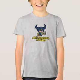 Ruimte veroveraar Reizen Retro stripboek Sci-Fi Vi Tri-Blend Shirt