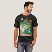 Ruimte (versie 3) t-shirt (Voorkant volledig)