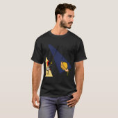 Ruimte vissen t-shirt (Voorkant volledig)