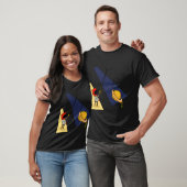 Ruimte vissen t-shirt (Unisex)