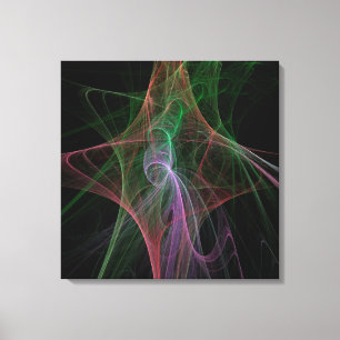 Ruimte Vlam Canvas Afdruk