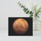 Ruimte Volledige kleur van de planeet Mars Briefkaart (Staand voorkant)