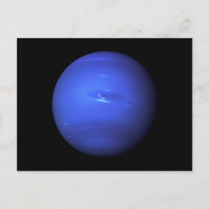 Ruimte Volledige kleurenfoto van de Planet Uranus Briefkaart