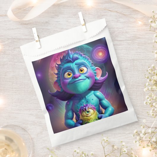 Ruimte voor Alien & Friend Bedankzakje (Geknipt)