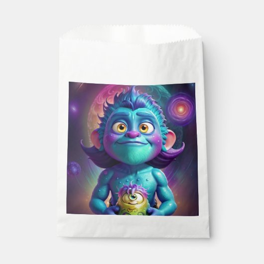 Ruimte voor Alien & Friend Bedankzakje (Voorkant)