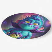 Ruimte voor Alien & Friend Papieren Bordje (Gekanteld)