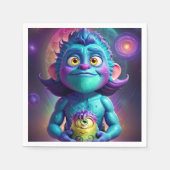 Ruimte voor Alien & Friend Servet (Voorkant)