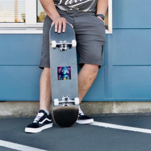 Ruimte voor Alien & Friend Sticker