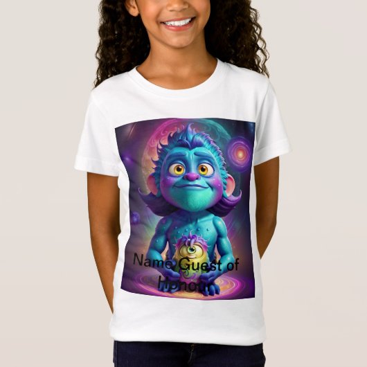 Ruimte voor Alien & Friend T-shirt (Voorkant)