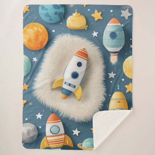 ruimte voor Baby Sherpa Deken (Voorkant)