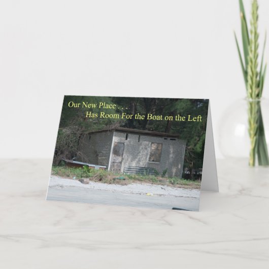 Ruimte voor de boeg Funny Change van Adres Aankondiging (Voorkant)