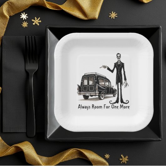 Ruimte voor nog één papieren bordje