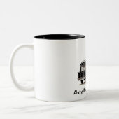 Ruimte voor nog één tweekleurige koffiemok (Links)