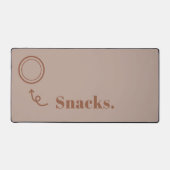 Ruimte voor Snacks Grappige Bureaumat Kantoorhumor (Voorkant)