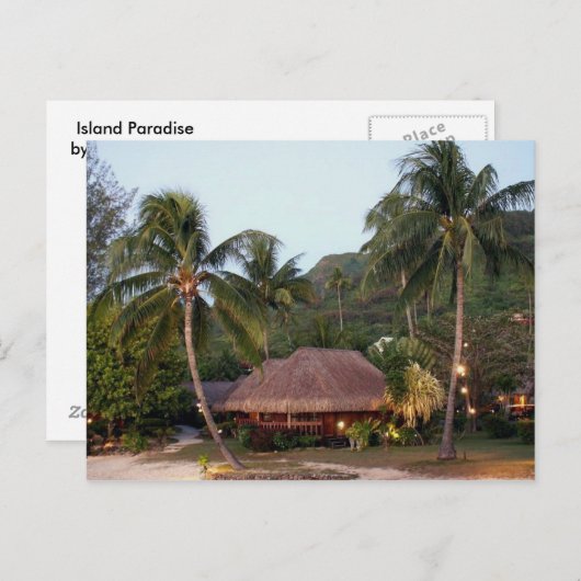 Ruimte voor twee briefkaart (Voorkant / Achterkant)