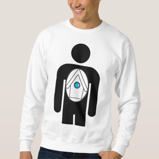 Ruimte voor vogels in je ziel trui (Voorkant)