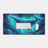 Ruimte Walvis, Oogverblindende Neon Dieren Bureaumat (Keyboard & Muis)