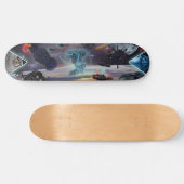 RUIMTE WARS ALIEN INVASION SKATEBOARD (Horizontaal)