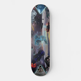 RUIMTE WARS ALIEN INVASION SKATEBOARD