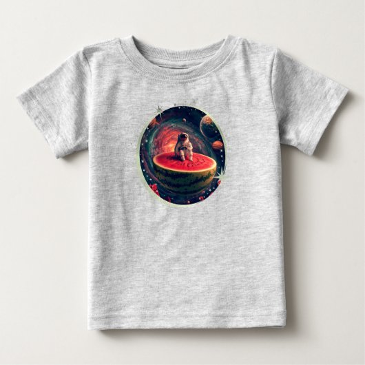 Ruimte Watermeloen Astronaut (Voorkant)