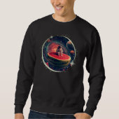 Ruimte Watermeloen Astronaut Trui (Voorkant)