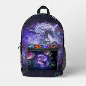 Ruimte Wereldbollen Rugzak (Voorkant)