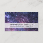 Ruimte | wetenschapstelescoop visitekaartje (Achterkant)