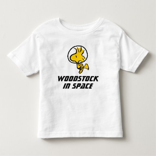 RUIMTE | Woodstock Astronaut Kinder Shirts (Voorkant)