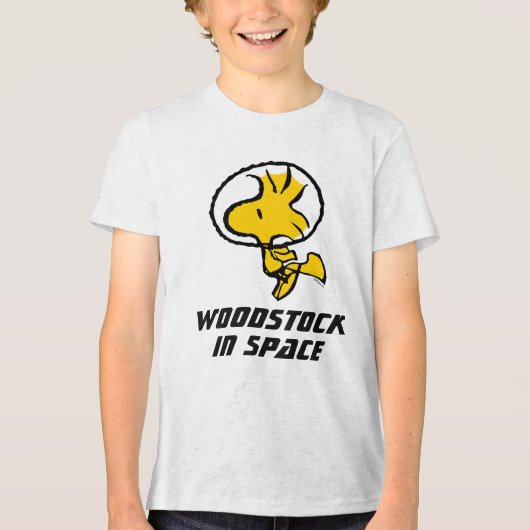 RUIMTE | Woodstock Astronaut Tri-Blend Shirt (Voorkant)