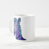 Ruimte Zebra Koffiemok (Voorkant links)