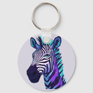 Ruimte Zebra Sleutelhanger