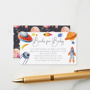 Ruimte zonnestelsel   Boeken voor Baby Informatiekaartje