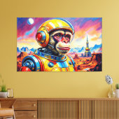 RUIMTEAAP-10 CANVAS AFDRUK (Insitu (Woonkamer))