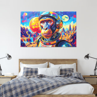 RUIMTEAAP-12 CANVAS AFDRUK