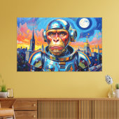 RUIMTEAAP-14 CANVAS AFDRUK (Insitu (Woonkamer))