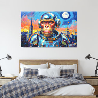 RUIMTEAAP-14 CANVAS AFDRUK