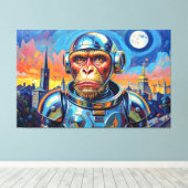 RUIMTEAAP-14 CANVAS AFDRUK (Insitu (Houten vloer))