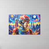 RUIMTEAAP-15 CANVAS AFDRUK (Voorkant)