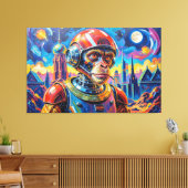 RUIMTEAAP-15 CANVAS AFDRUK (Insitu (Woonkamer))