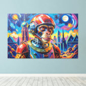 RUIMTEAAP-15 CANVAS AFDRUK (Insitu (Houten vloer))